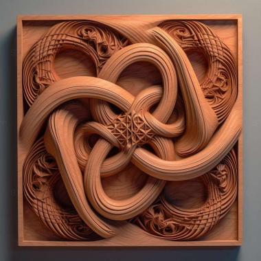 Patterns and decorations Tri6 Infinite 3 3d model